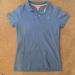 Lily Pulitzer Luxletic Meredith Polo Top